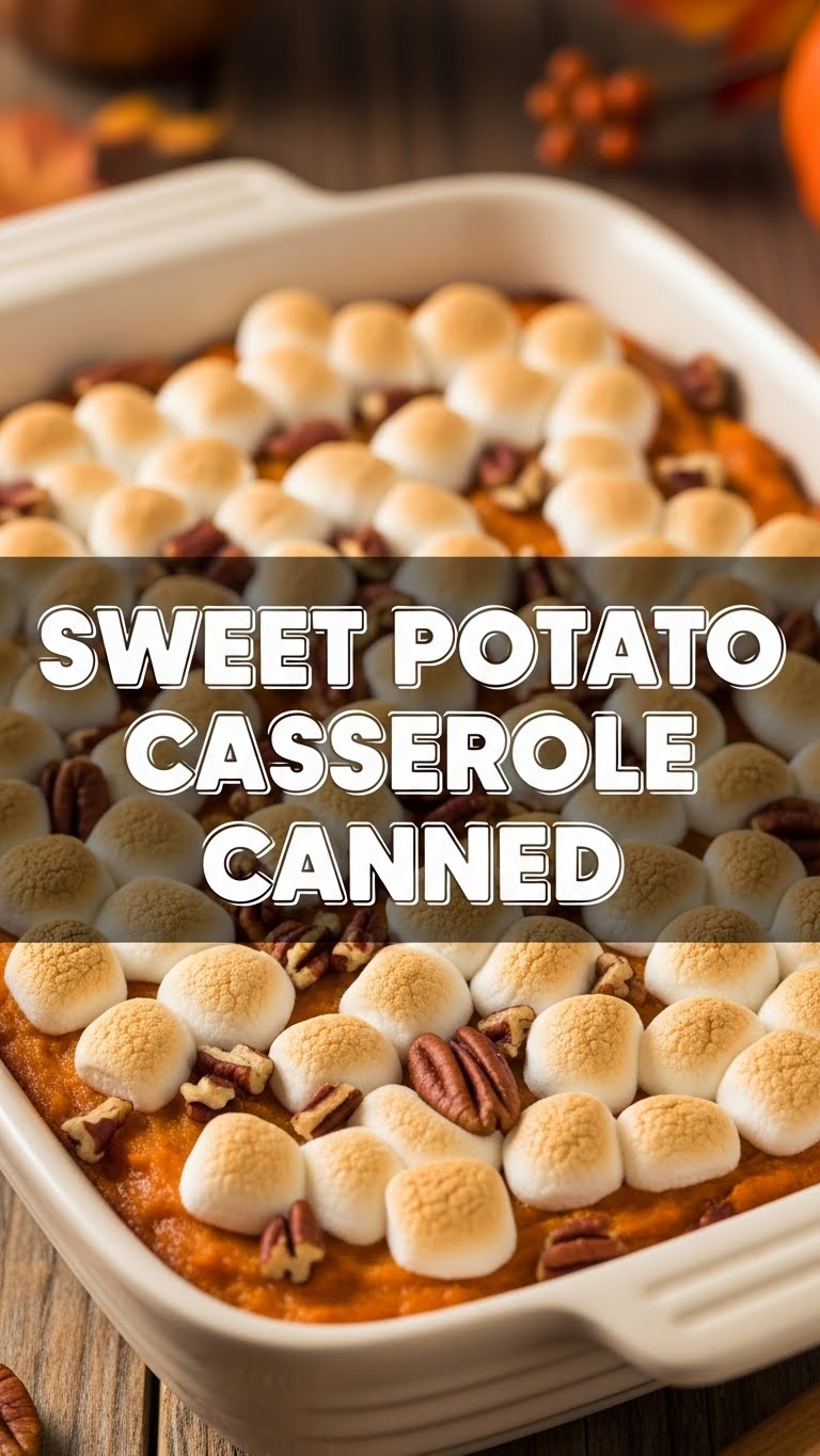 Sweet Potato Casserole Canned