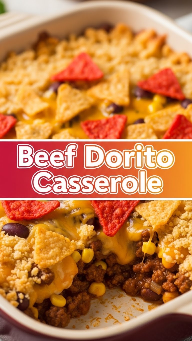 Beef Dorito Casserole