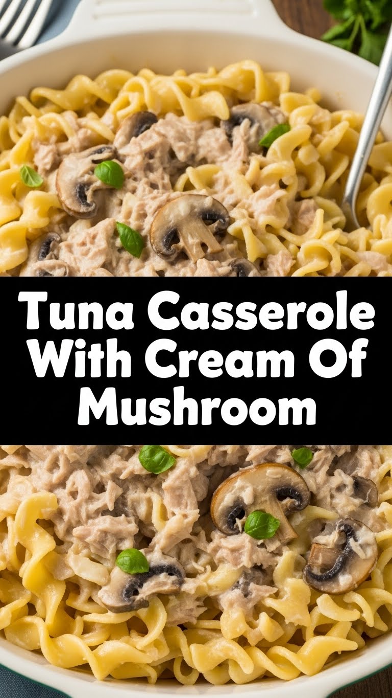 Tuna Casserole With Cream Of Mushroom