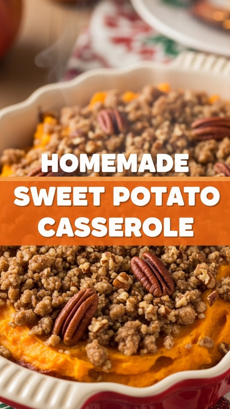 Homemade Sweet Potato Casserole
