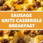 Sausage Grits Casserole Breakfast