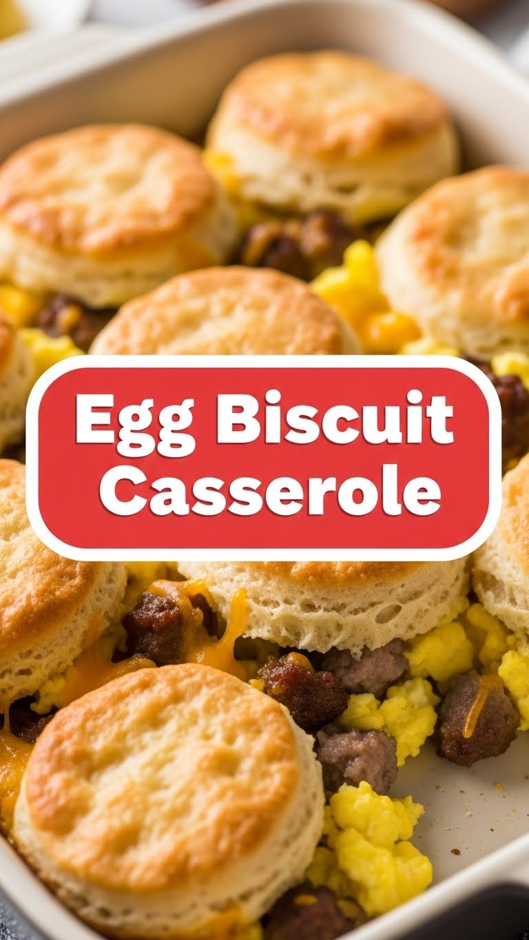 Egg Biscuit Casserole