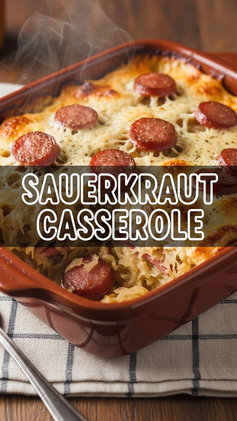 Sauerkraut Casserole