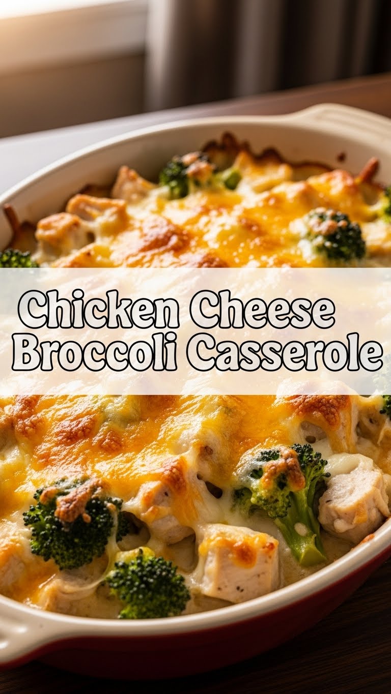 Chicken Cheese Broccoli Casserole
