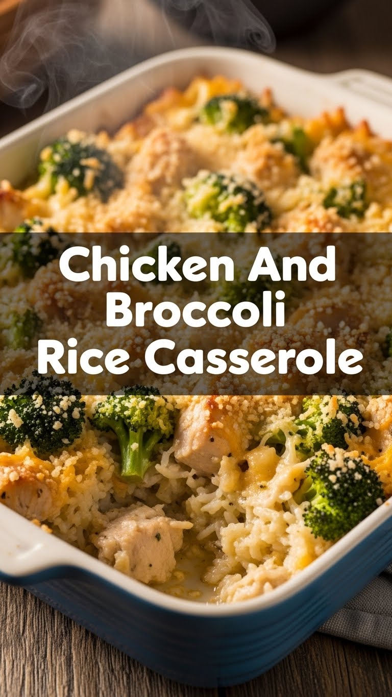 Chicken And Broccoli Rice Casserole