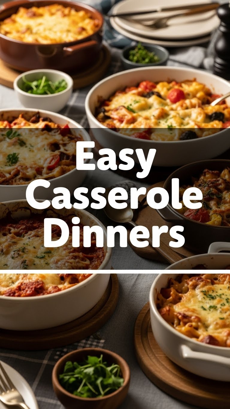 Easy Casserole Dinners