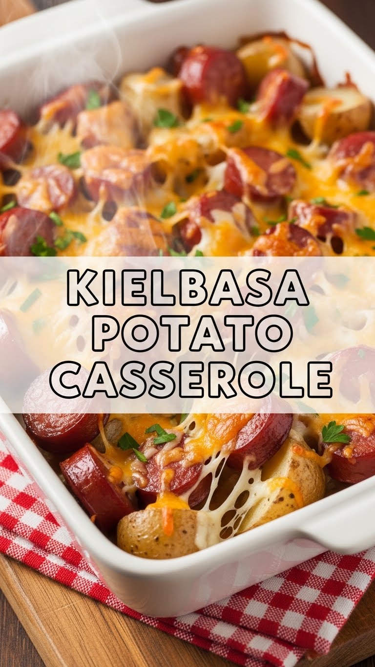 Kielbasa Potato Casserole