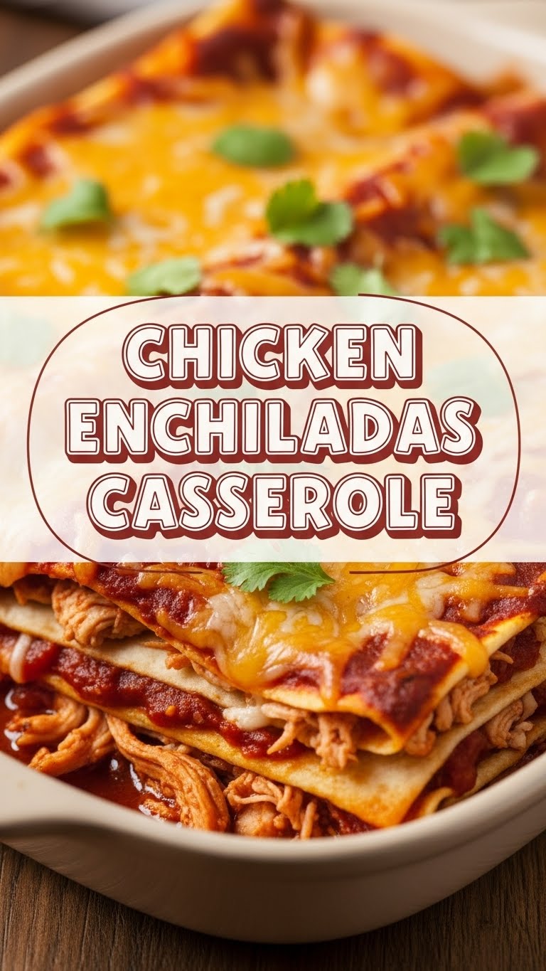 Chicken Enchiladas Casserole