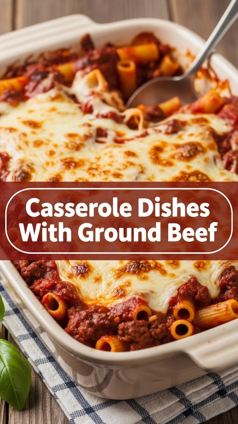 Casserole Dishes With Ground Beef