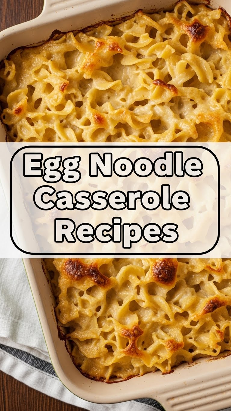 Egg Noodle Casserole Recipes