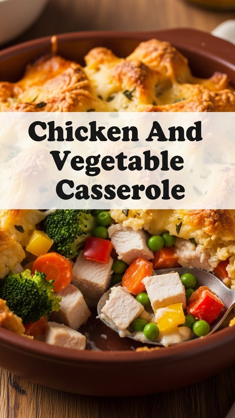 Chicken And Vegetable Casserole