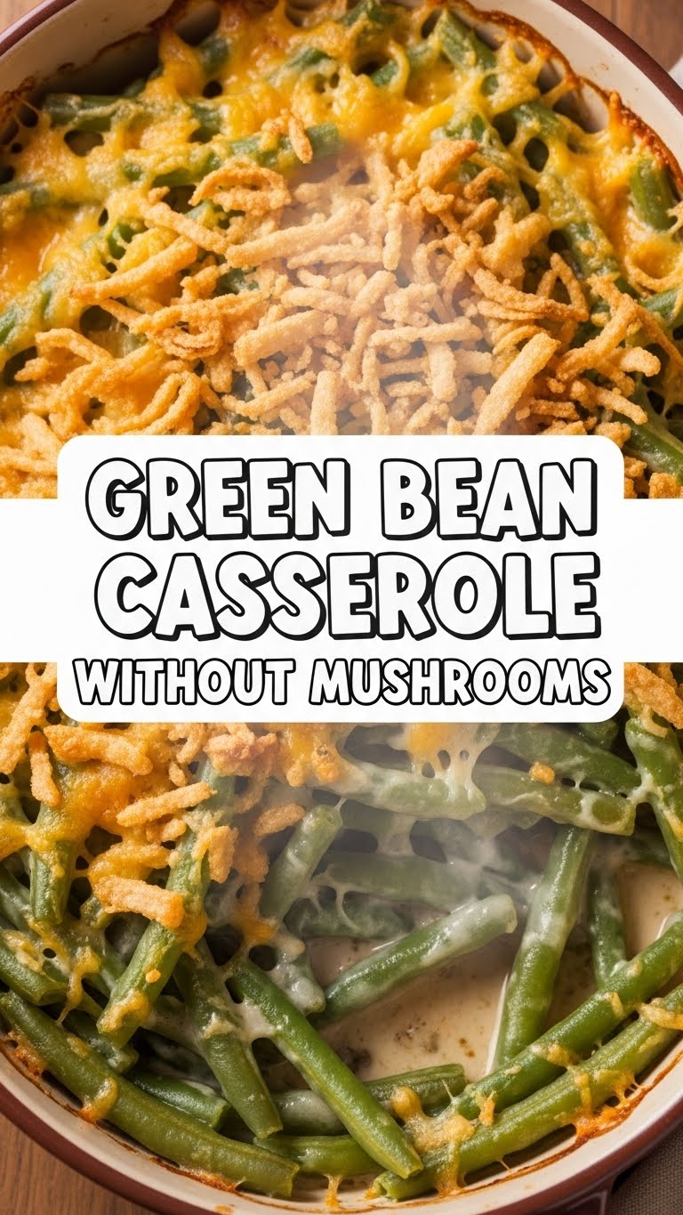 Green Bean Casserole Without Mushrooms