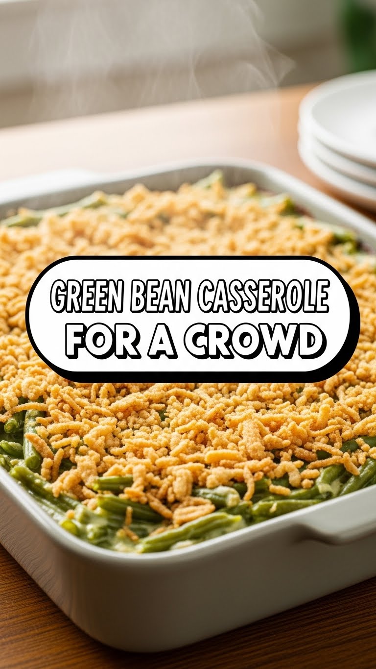 Green Bean Casserole For A Crowd