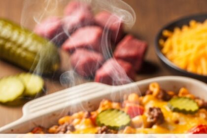 Cheeseburger Pasta Casserole