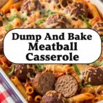 Dump And Bake Meatball Casserole