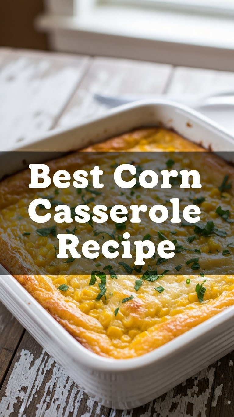 Best Corn Casserole Recipe