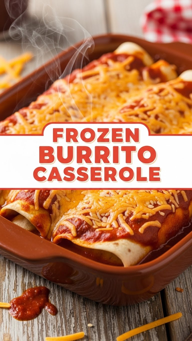 Frozen Burrito Casserole