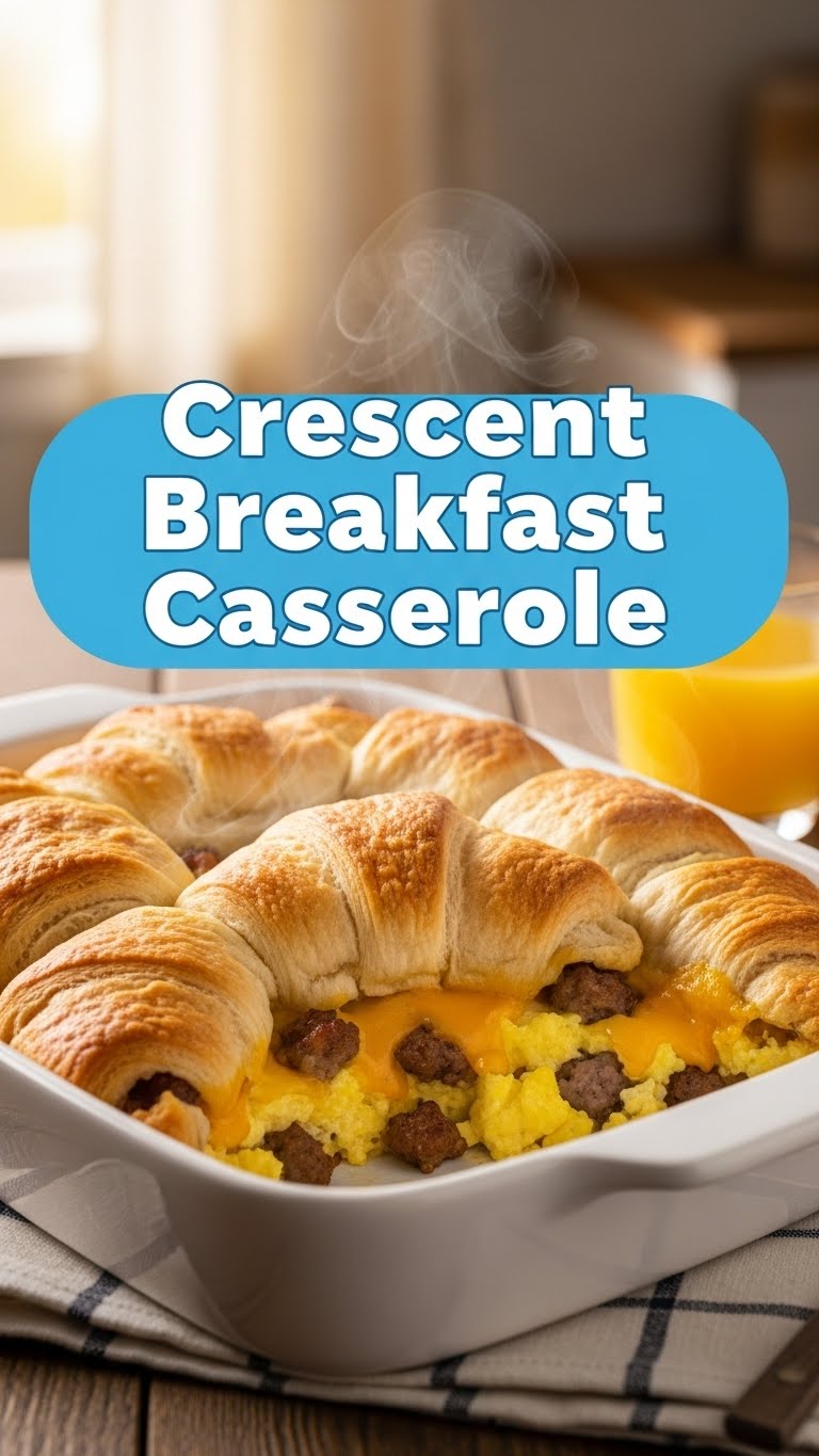 Crescent Breakfast Casserole