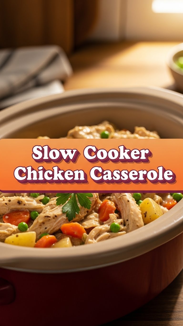 Slow Cooker Chicken Casserole