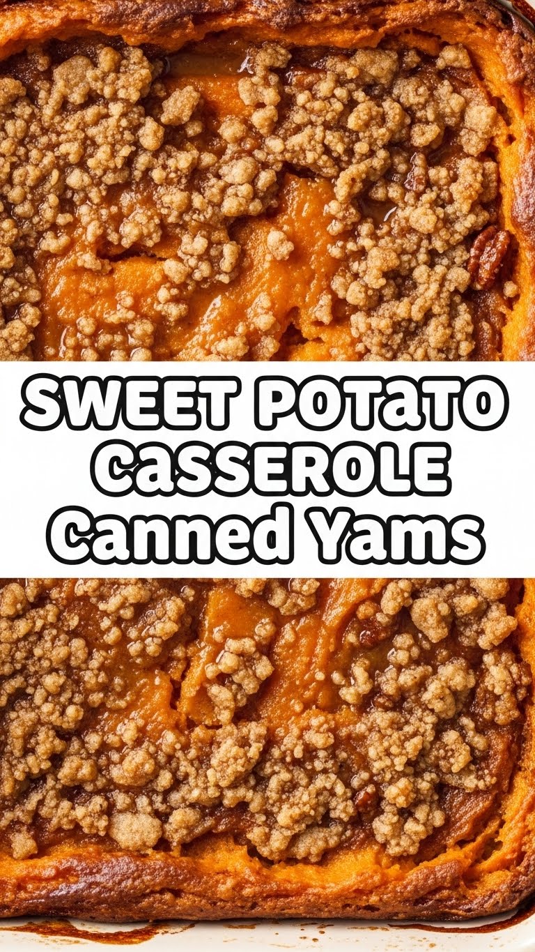 Sweet Potato Casserole Canned Yams