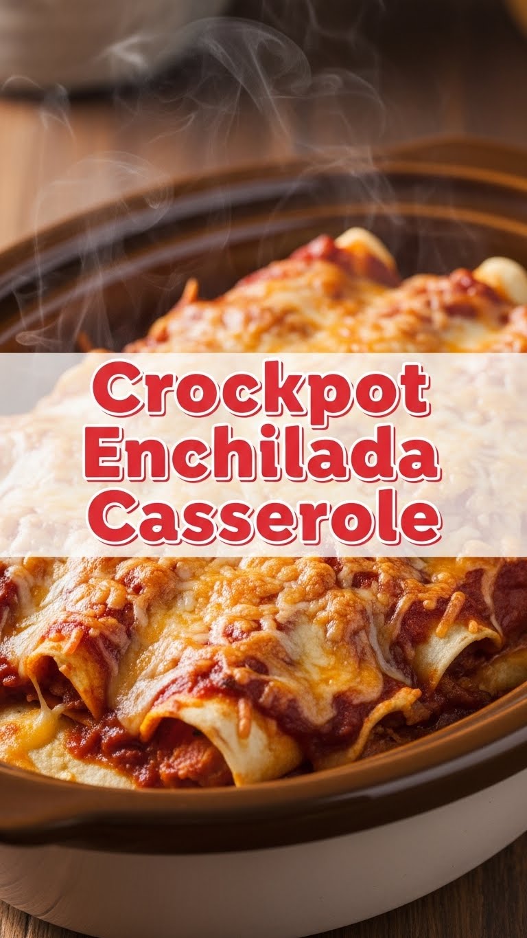 Crockpot Enchilada Casserole