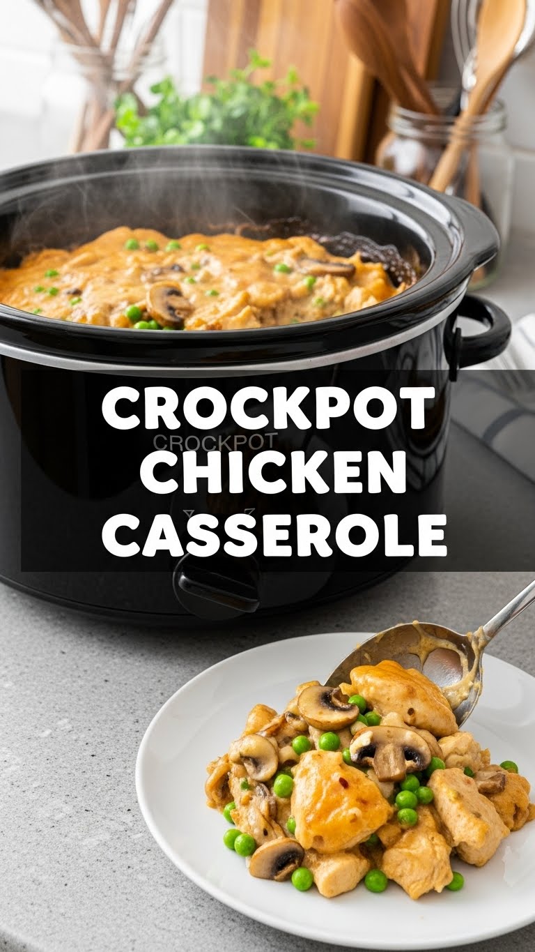 Crockpot Chicken Casserole