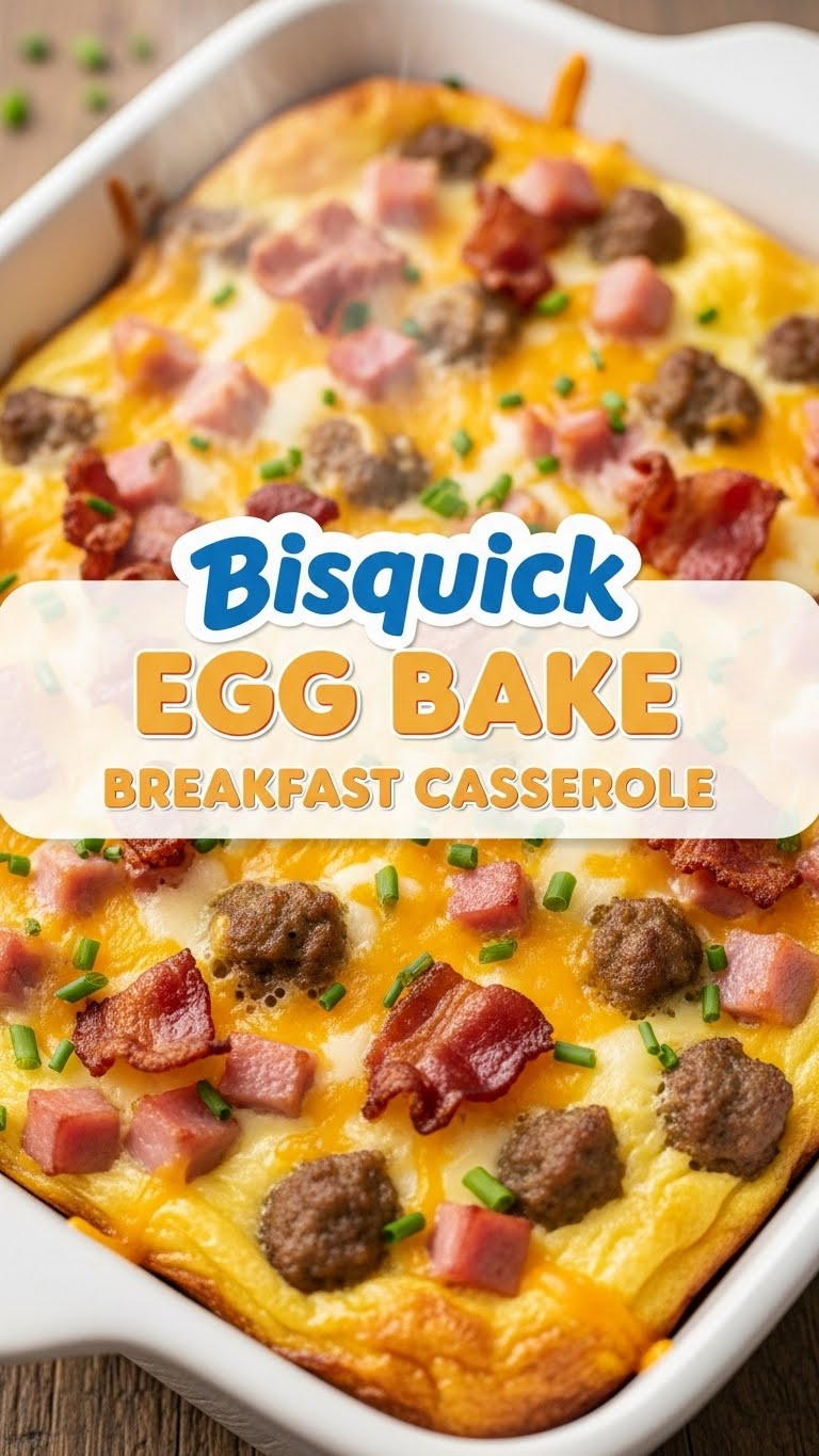 Bisquick Egg Bake Breakfast Casserole