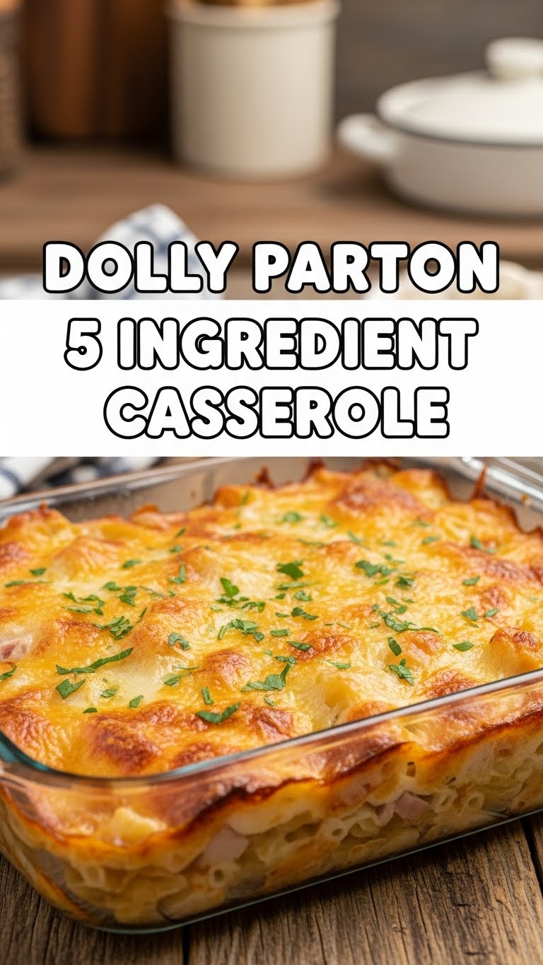 Dolly Parton 5 Ingredient Casserole