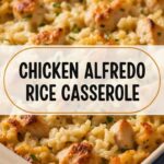 Chicken Alfredo Rice Casserole