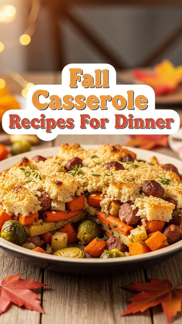 Fall Casserole Recipes For Dinner