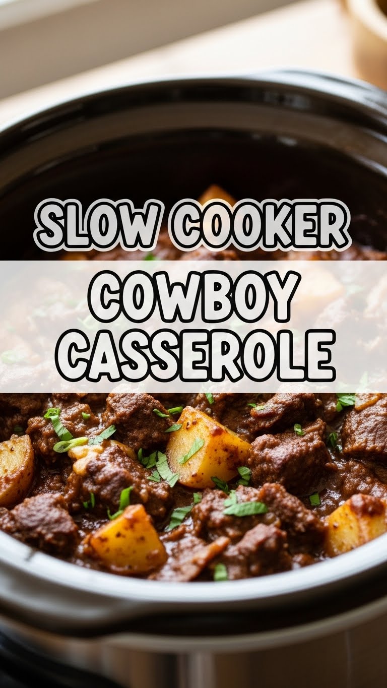 Slow Cooker Cowboy Casserole