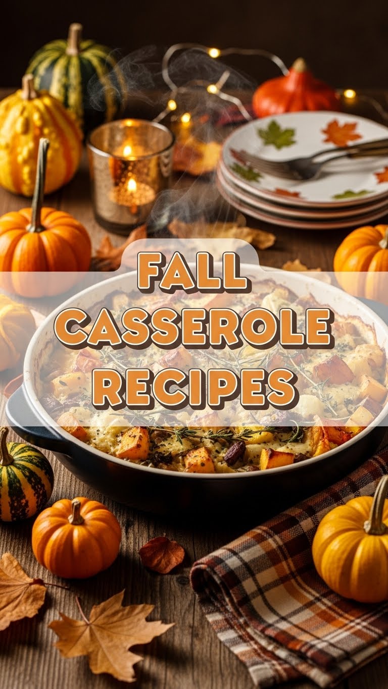 Fall Casserole Recipes