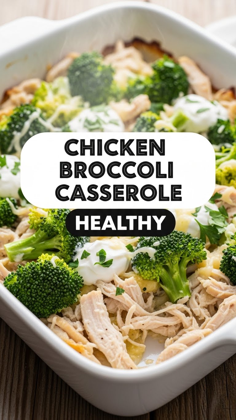 Chicken Broccoli Casserole Healthy