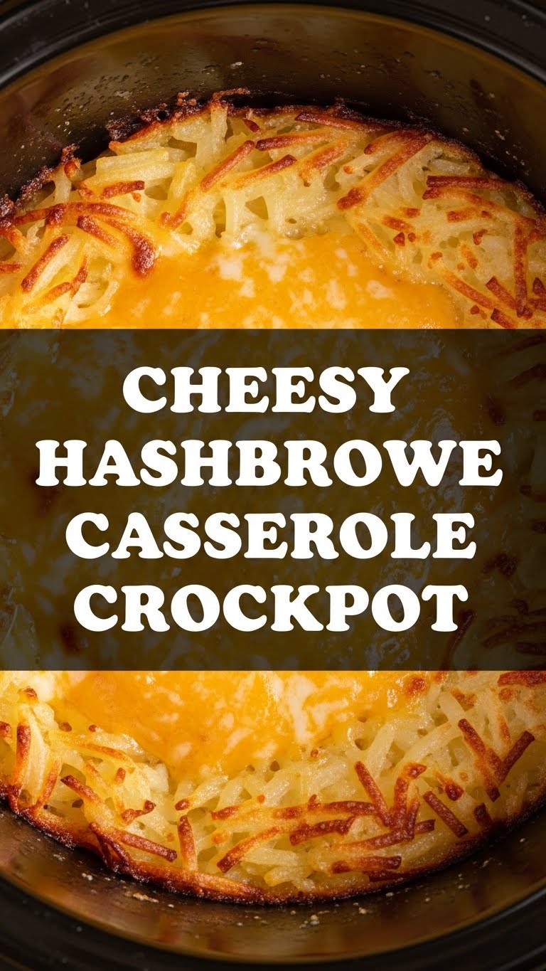 Cheesy Hashbrown Casserole Crockpot