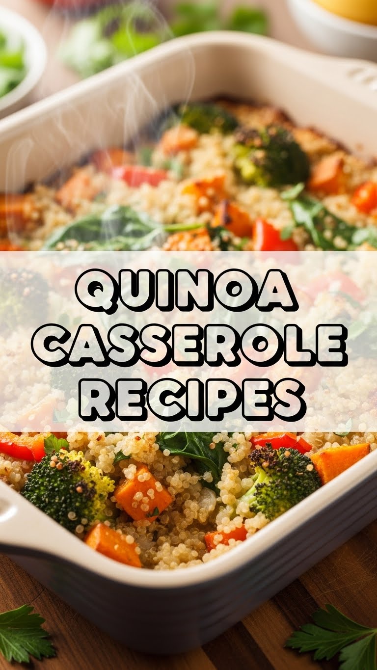 Quinoa Casserole Recipes