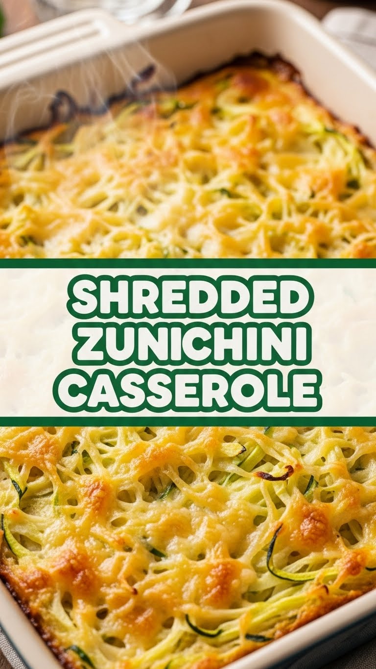 Shredded Zucchini Casserole