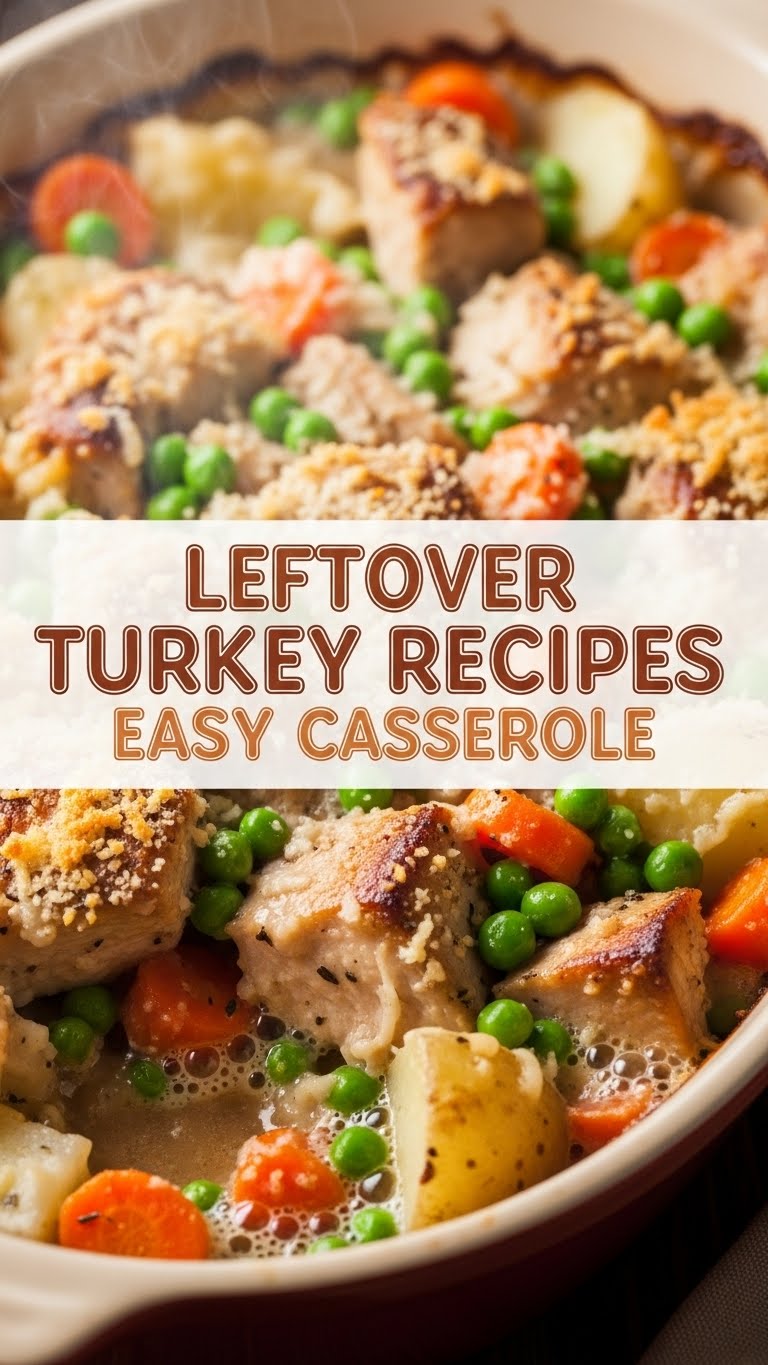 Leftover Turkey Recipes Easy Casserole