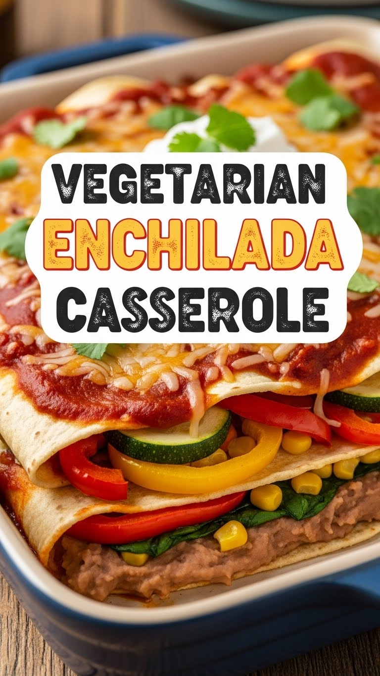 Vegetarian Enchilada Casserole