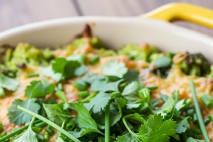Green Rice Casserole