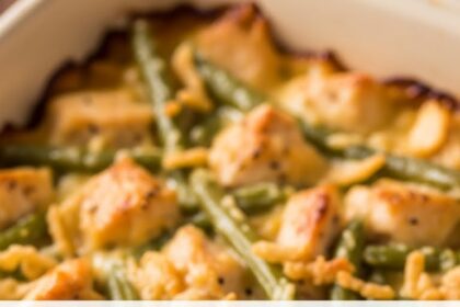 Green Bean Casserole With Chicken