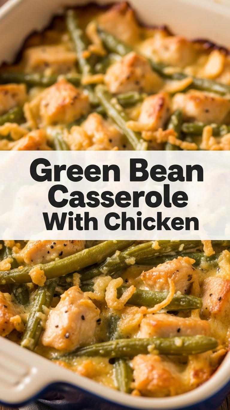 Green Bean Casserole With Chicken