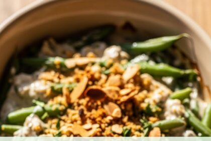 Healthy Green Bean Casserole