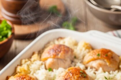Chicken Rice Casserole Easy