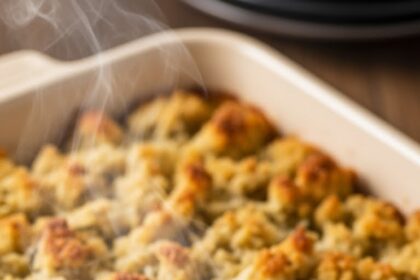 Chicken Swiss Cheese Stuffing Casserole