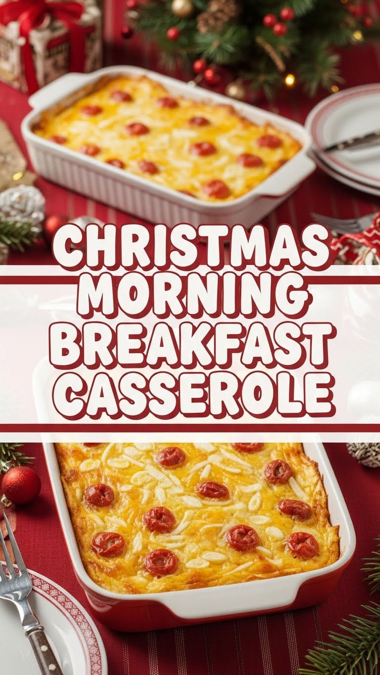 Christmas Morning Breakfast Casserole
