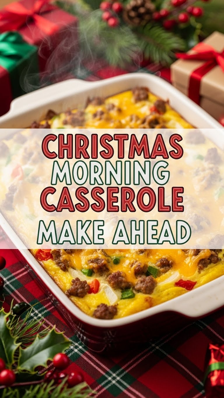 Christmas Morning Casserole Make Ahead