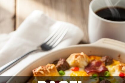 Bagel Breakfast Casserole