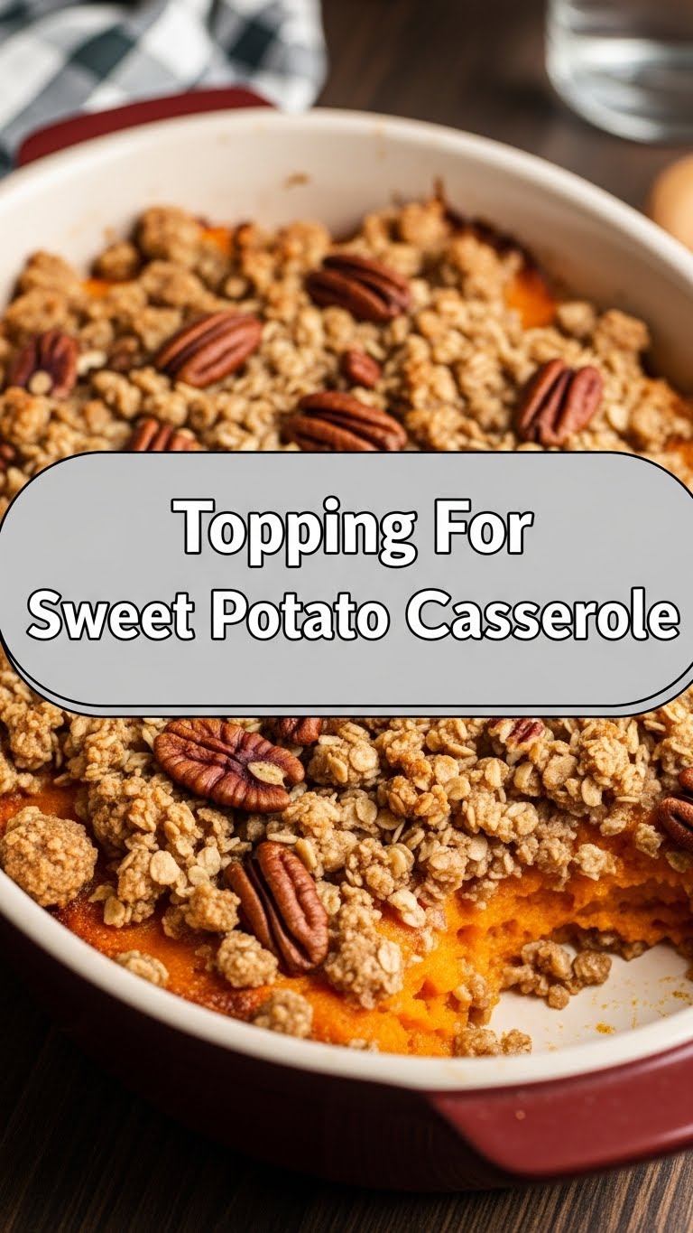 Topping For Sweet Potato Casserole