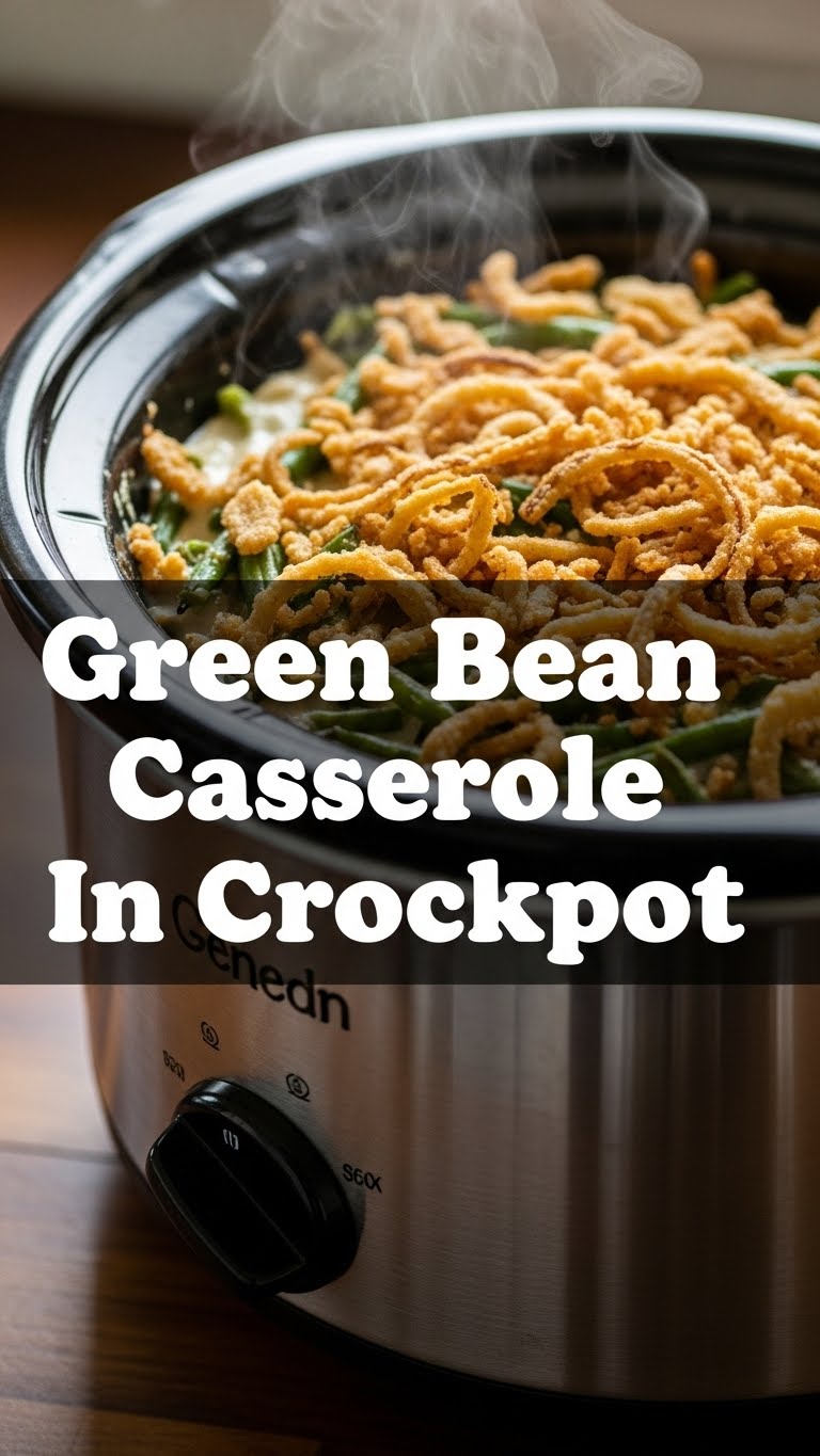 Green Bean Casserole In Crockpot