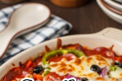 Crustless Pizza Casserole